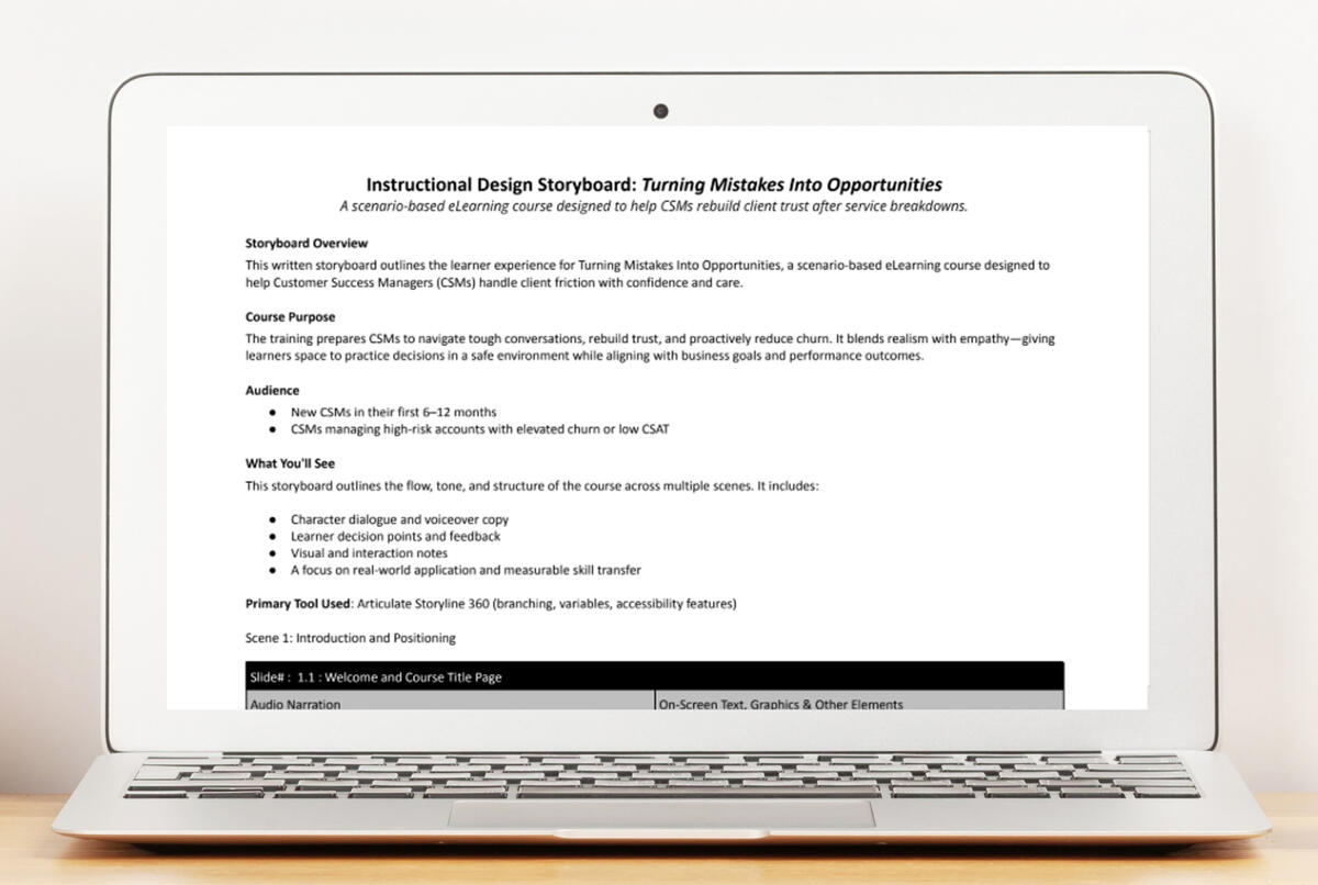 Turning Mistakes Into Opportunities: A CSM’s Guide to Retaining Clients & Rebuilding Trust" Turning Mistakes Into Opportunities: A CSM’s Guide to Retaining Clients & Rebuilding Trust"