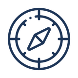 Map what success looks like: Compass Icon